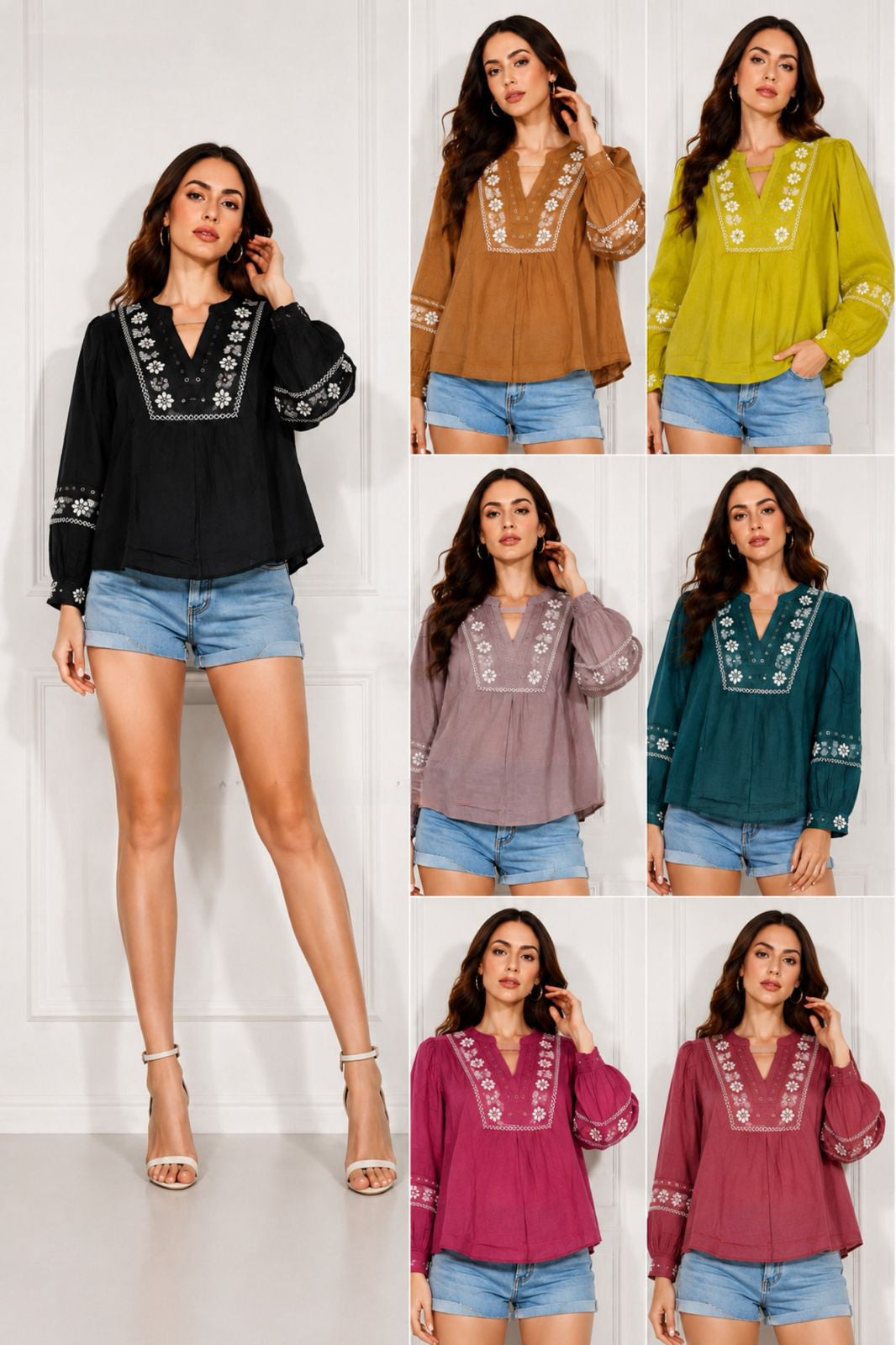Noor Embroidered Kurti