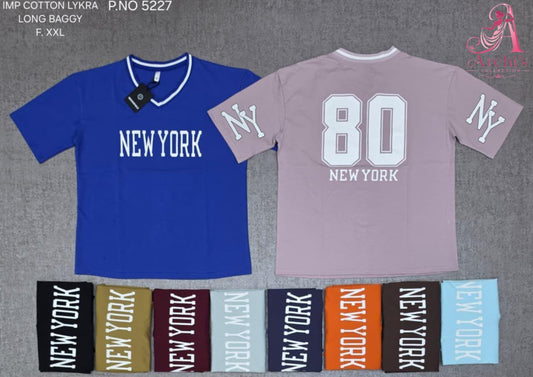 Casual oversized t-shirt