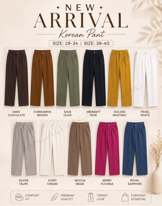 Korean pants