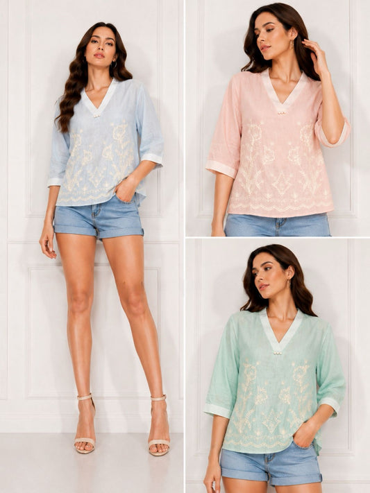Pastel Serenity Kurti